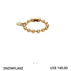 UNOde50 snowflake bracelet